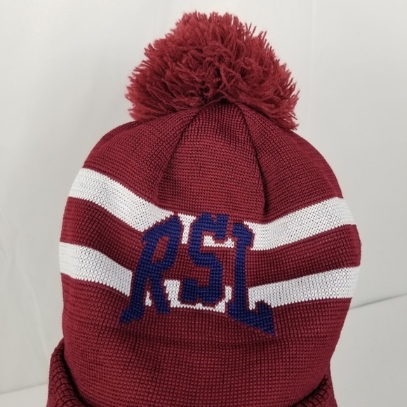 NEW ERA- MSL Real Salt Lake On-Field Stoppage Time Cuffed Knit Beanie/Pom /Hat - Picture 8 of 9